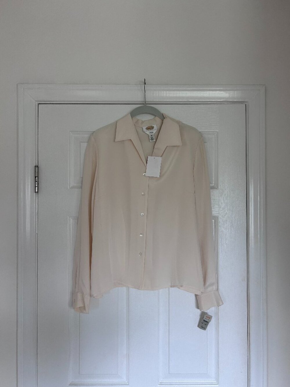 Talbots Cream Blouse